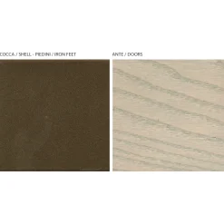 Viadurini Living Sideboards-Wohnzimmer-Sideboard mit 3 Türen in Sand-Finish, hergestellt in Italien – Jan