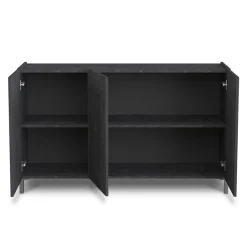 Viadurini Living Sideboards-Wohnzimmer-Sideboard mit Melamin-Marmor-Finish, hergestellt in Italien – Zink