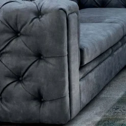 Viadurini Living Moderne Sofas-Wohnzimmersofa mit verstellbarer Kopfstütze und Halbinsel - Unleashed