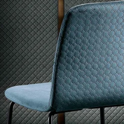 Viadurini Living Moderne Stühle-Wohnzimmerstuhl aus farbigem Samt, modernes und elegantes Design – Bizet