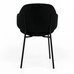 Viadurini Living Design Stühle-Wohnzimmerstuhl aus Stahl und Samt, hergestellt in Italien – Foggia