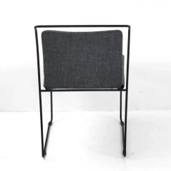 Viadurini Living Moderne Stühle-Wohnzimmerstuhl aus Stoff und lackiert Made in Italy - Uralia