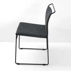 Viadurini Living Moderne Stühle-Wohnzimmerstuhl aus Stoff und lackiert Made in Italy - Uralia