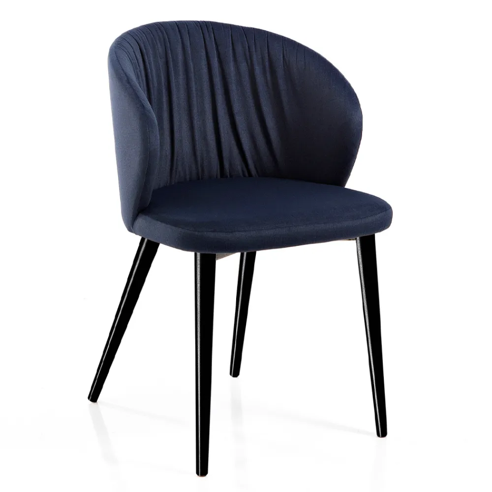 Viadurini Living Design Stühle-Wohnzimmerstuhl aus Stoff und Esche mit elegantem Design – Reginaldo