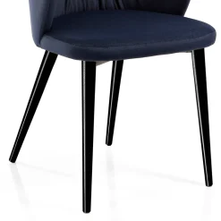 Viadurini Living Design Stühle-Wohnzimmerstuhl aus Stoff und Esche mit elegantem Design – Reginaldo