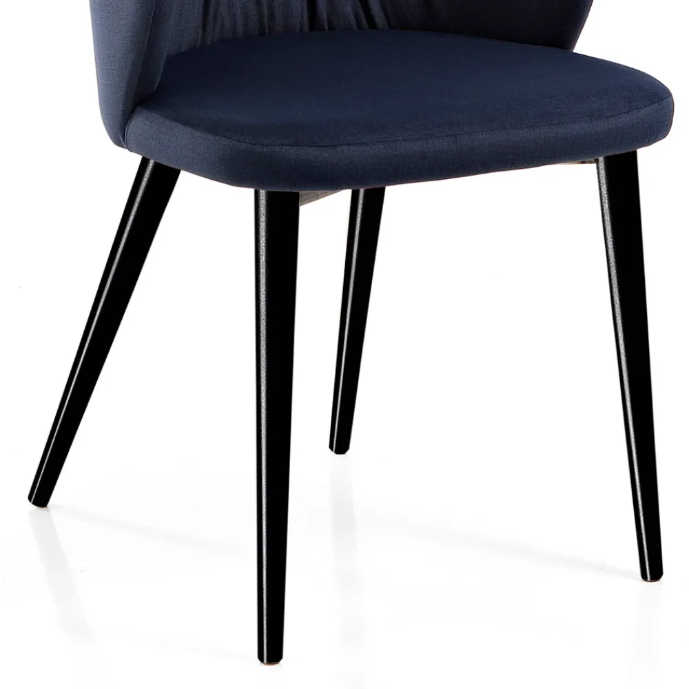 Viadurini Living Design Stühle-Wohnzimmerstuhl aus Stoff und Esche mit elegantem Design – Reginaldo