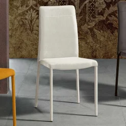 Viadurini Living Moderne Stühle-Wohnzimmerstuhl komplett mit Stoff „Made in Italy“ gepolstert – Lorelai