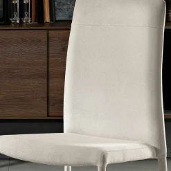 Viadurini Living Moderne Stühle-Wohnzimmerstuhl komplett mit Stoff „Made in Italy“ gepolstert – Lorelai