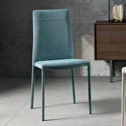 Viadurini Living Moderne Stühle-Wohnzimmerstuhl komplett mit Stoff „Made in Italy“ gepolstert – Lorelai