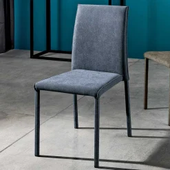 Viadurini Living Moderne Stühle-Wohnzimmerstuhl komplett gepolstert mit Stoff Made in Italy - Rosetta