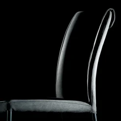 Viadurini Living Design Stühle-Wohnzimmerstuhl mit Stahlbeinen und Stoffsitz – Amalfi