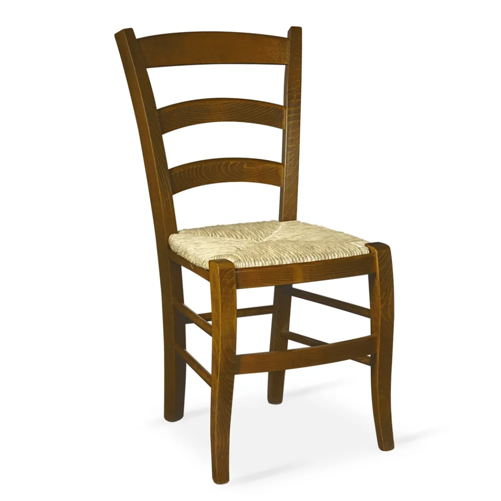 Viadurini Living Klassische Stühle-Wohnzimmerstuhl mit Struktur aus Eiche, hergestellt in Italien – Marke