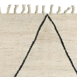 Viadurini Carpets Teppiche-Wohnzimmerteppich aus Wolle und Baumwolle mit modernem geometrischem Design - Metria