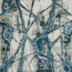 Viadurini Carpets Teppiche-Wohnzimmer-Teppich des modernen Designs mit Muster in der Bambusseide und in der Wolle - Laptos