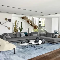 Viadurini Carpets Teppiche-Wohnzimmerteppich handgefertigt aus hochwertigem Viskosegewebe in Indien - Bonnet