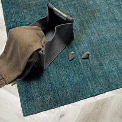 Viadurini Carpets Teppiche-Wohnzimmerteppich Hergestellt auf Handwebstuhl aus Viskose Wolle und Baumwolle - Cristel