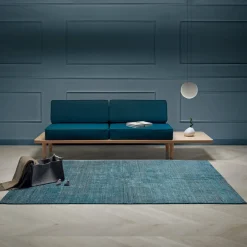 Viadurini Carpets Teppiche-Wohnzimmerteppich Hergestellt auf Handwebstuhl aus Viskose Wolle und Baumwolle - Cristel