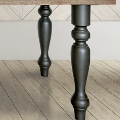 Viadurini Living Esstische Nach Mass|Esstische-Wohnzimmertisch aus furnierter Eiche Made in Italy - Geolier