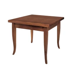 Viadurini Classic Ausziehbare Esstische-Wohnzimmertisch ausziehbar auf 200 cm, hergestellt in Italien – Panas