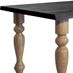 Viadurini Living Esstische Nach Mass|Esstische-Wohnzimmertisch komplett aus Eiche Made in Italy - Geolier