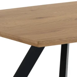 Viadurini Living Esstische-Wohnzimmertisch mit Stahlbeinen und MDF-Platte – Terullio