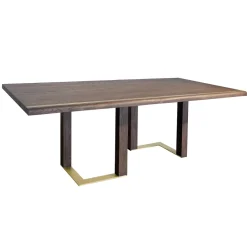 Viadurini Living Esstische Nach Mass|Esstische-Wohnzimmertisch mit Struktur aus Asteiche Made in Italy - Giusy