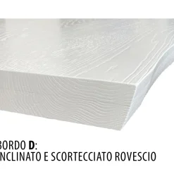 Viadurini Living Esstische Nach Mass|Esstische-Wohnzimmertisch mit Struktur aus Asteiche Made in Italy - Giusy