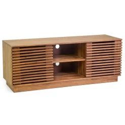 Viadurini Living Tv-Möbel-Wohnzimmer-TV-Ständer aus Akazienholz - Vortice