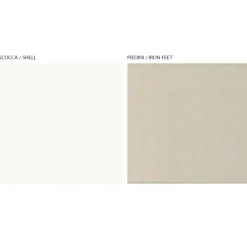 Viadurini Living Vitrinen-Wohnzimmervitrine mit 1 Tür in Weiß und Canaletto-Finish, hergestellt in Italien – Gerd