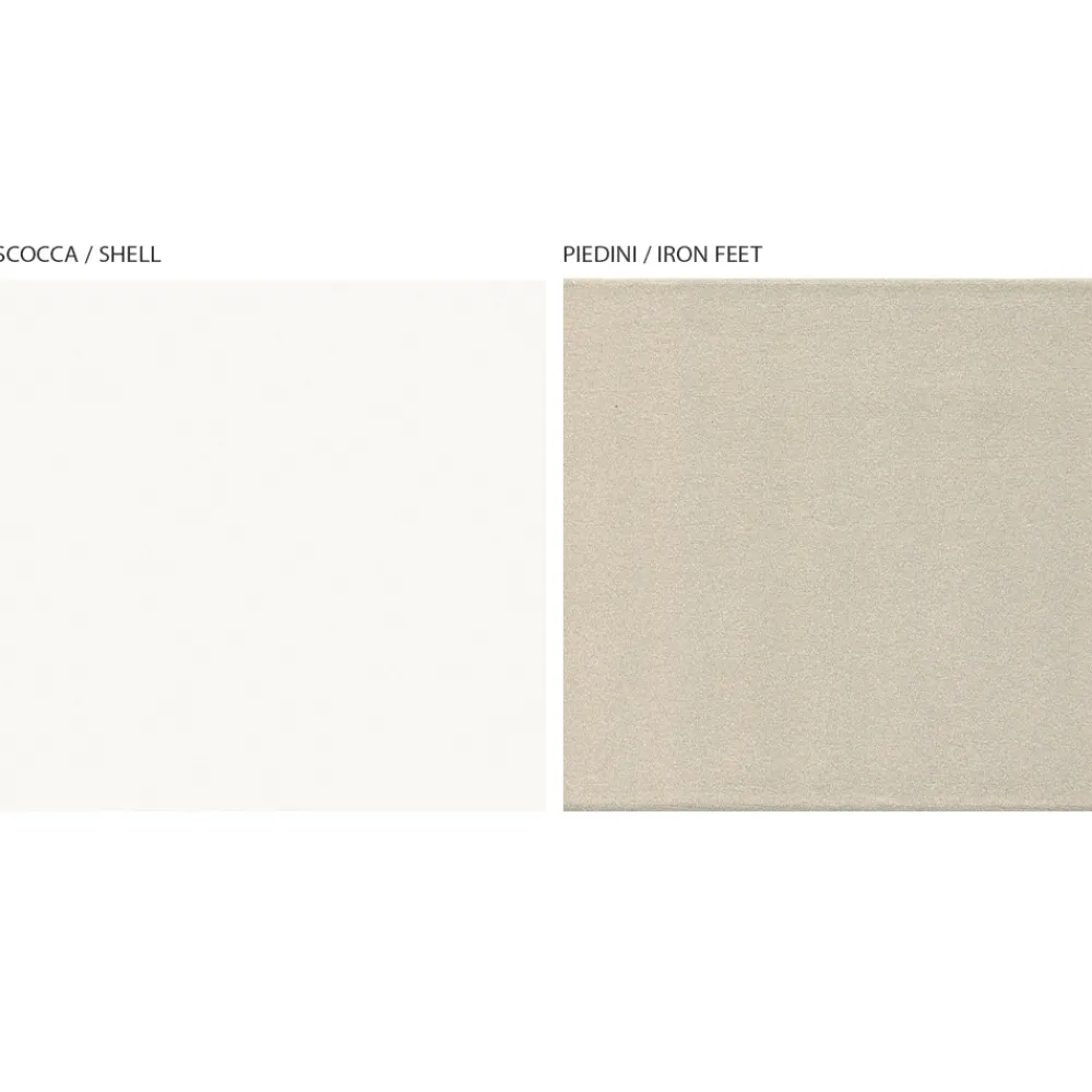 Viadurini Living Vitrinen-Wohnzimmervitrine mit 1 Tür in Weiß und Canaletto-Finish, hergestellt in Italien – Gerd