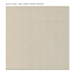 Viadurini Living Vitrinen-Wohnzimmervitrine mit 1 Tür aus MDF, Nickel-Finish, Made in Italy – Hilde