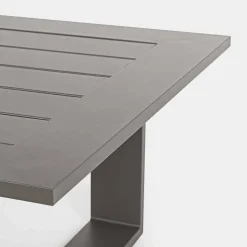 Viadurini in the Garden Gartensofas-Wohnzimmerzusammensetzung im Freien in Aluminium mit Stoffkissen - Yoshi