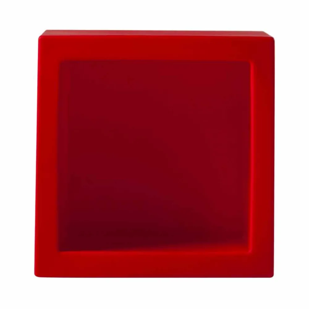 SLIDE Wandregale-Würfelförmiges, farbiges Regal mit modernem Design Open Cube, hergestellt in Italien