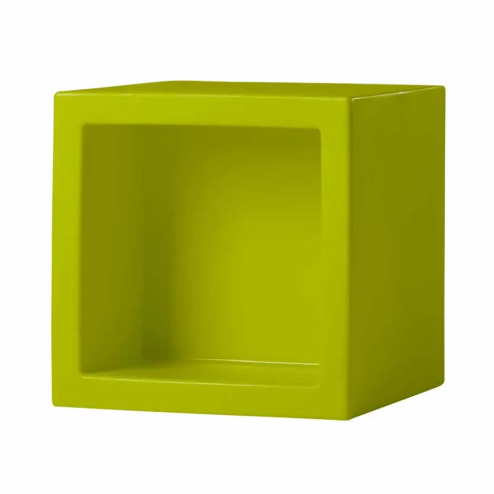 SLIDE Wandregale-Würfelförmiges, farbiges Regal mit modernem Design Open Cube, hergestellt in Italien