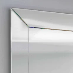 Viadurini Bathroom Badspiegel-Wulstiger Spiegel mit moderner Grundkante, H120 x L120cm, Dedalo