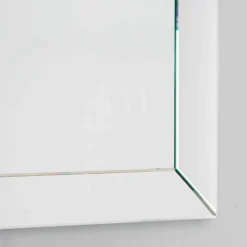 Viadurini Bathroom Badspiegel-Wulstiger Spiegel mit moderner Grundkante, H120 x L120cm, Dedalo