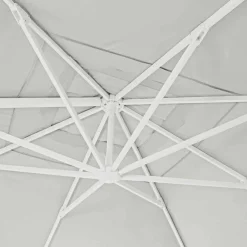 Viadurini in the Garden Gartenschirm-4x4 Gartenschirm mit naturfarbenem Polyestergewebe - Fasma