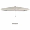 Viadurini in the Garden Gartenschirm-4x4 Gartenschirm mit Polyestertuch und Stahlsockel - Nastio