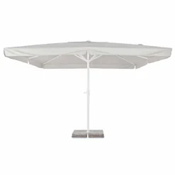 Viadurini in the Garden Gartenschirm-4x4 Gartenschirm mit Polyestertuch und Stahlsockel - Nastio