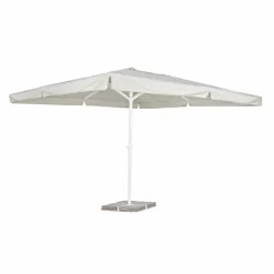 Viadurini in the Garden Gartenschirm-4x4 Gartenschirm mit Polyestertuch und Stahlsockel - Nastio