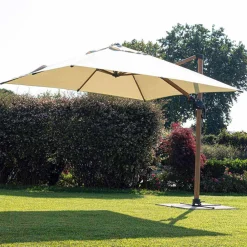 Viadurini in the Garden Gartenschirm-3x4m Gartenschirm aus Aluminium und Polyester, Homemotion - Marco