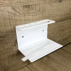 Viadurini Bathroom Badzubehör-Zahnbürstenhalter für Badezimmer in weißer Corian Designqualität Made in Italy - Elono