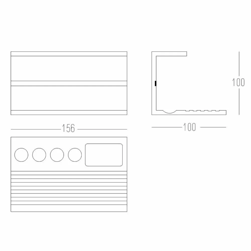 Viadurini Bathroom Badzubehör-Zahnbürstenhalter für Badezimmer in weißer Corian Designqualität Made in Italy - Elono