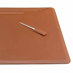 Limac Design Bürozubehör-Zubehör für Schreibtisch aus Leder, 4 Stück, Made in Italy - Ebe