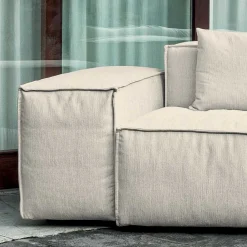 Viadurini Living Moderne Sofas-Zusammensetzung aus 2 Sofas mit Rückenlehne und 2 Armlehnen - Bizarre