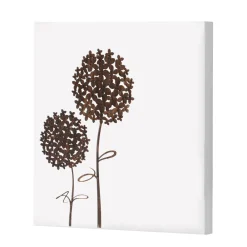 Viadurini Decor Blumen Bilder-Zusammensetzung aus 4 Tafeln mit Hortensien, Allium und Thypha, hergestellt in Italien – Berechnung