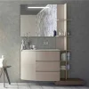 Viadurini Bathroom Badmöbel Hängend-Zusammensetzung der Möbel für das Badezimmer des modernen Designs - Callisi13