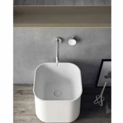 Viadurini Bathroom Badmöbel Hängend-Zusammensetzung der modernen Badezimmermöbel, hängendes Design Made in Italy - Callisi6