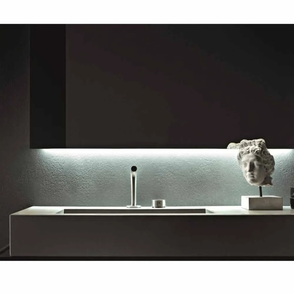 Viadurini Bathroom Badmöbel Stehend-Zusammensetzung von handgefertigten Möbeln für modernes Design Badezimmer auf dem Boden - Farart3