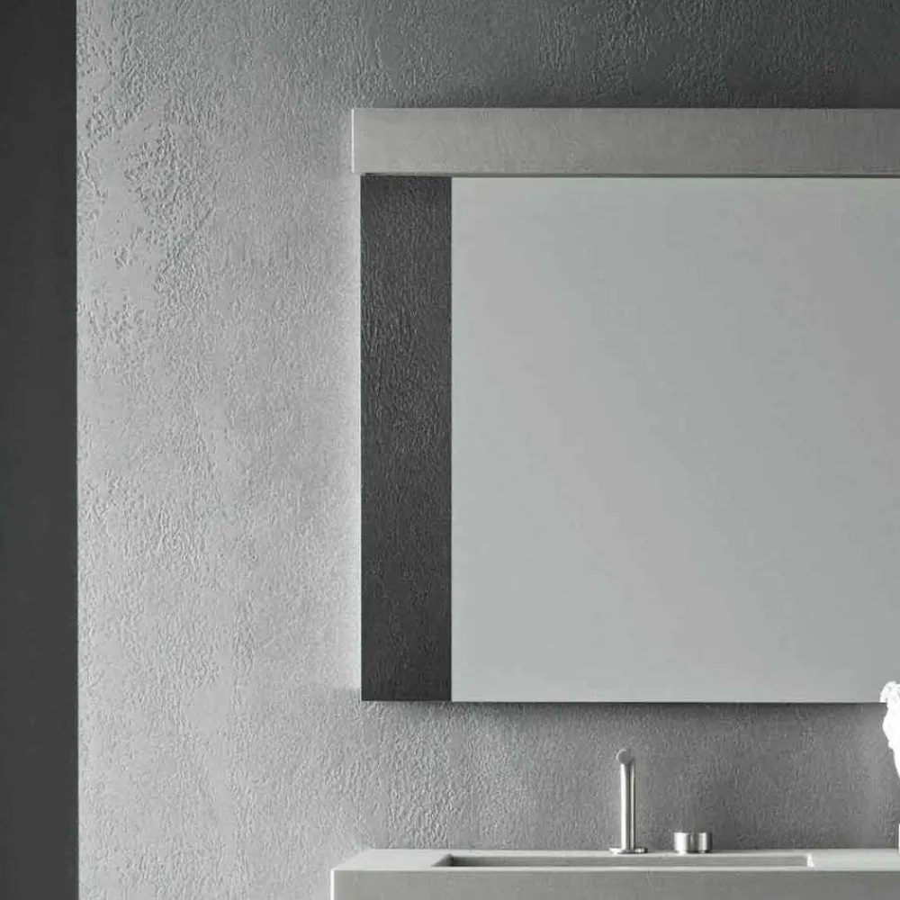 Viadurini Bathroom Badmöbel Stehend-Zusammensetzung von handgefertigten Möbeln für modernes Design Badezimmer auf dem Boden - Farart3